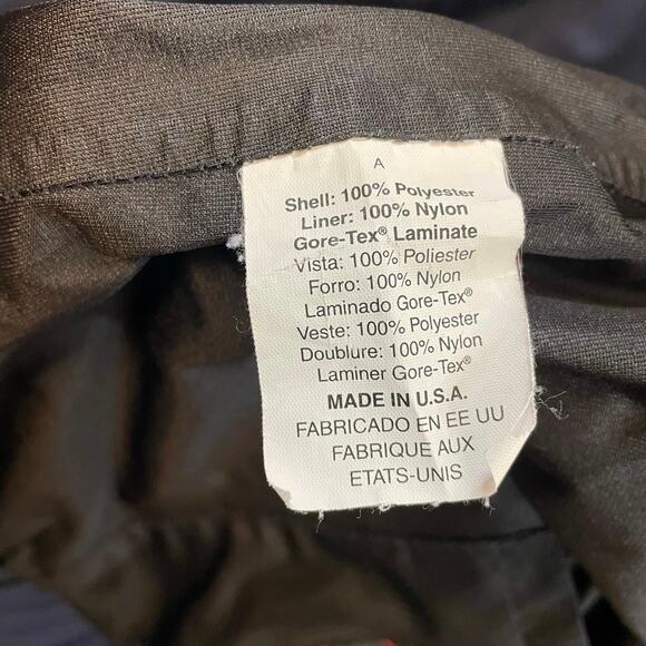 Forrester’s Gore-Tex Jacket XXL Navy Green Waterproof Made in USA Vintage 90s - Picture 7 of 10